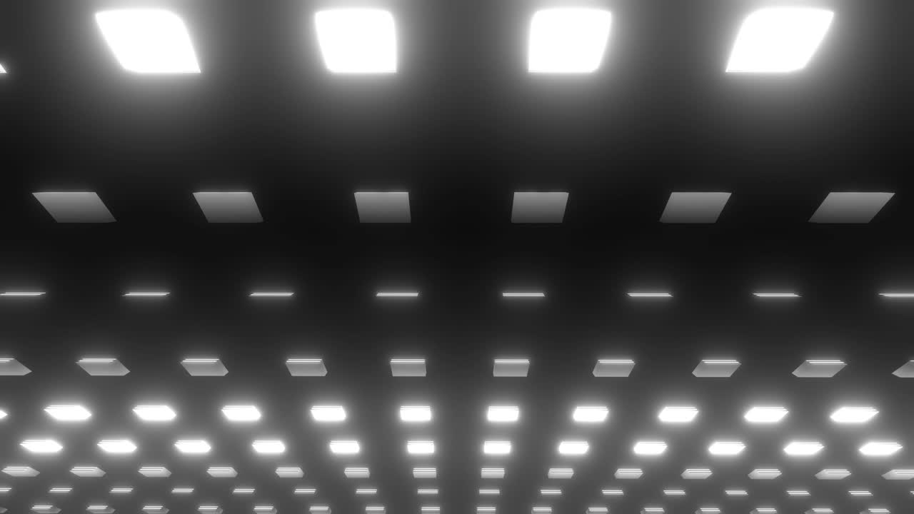 Abstract Ceiling Lighting Pattern
