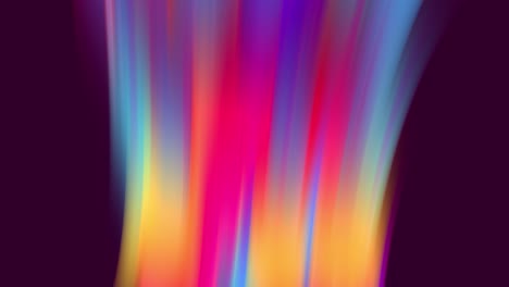 el gradiente de los colores del arco iris se desplaza cíclicamente en bucle. es un hermoso fondo abstracto de 4k con animación de bucle sin fisuras para presentaciones de vacaciones o cosas de moda en estilo de diseño en movimiento.
