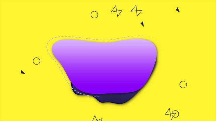 Motion abstract geometric shapes and colourful liquid background 20