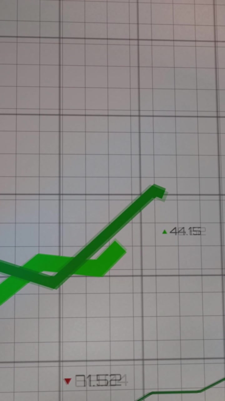 Animasi pemrosesan data di atas latar belakang putih