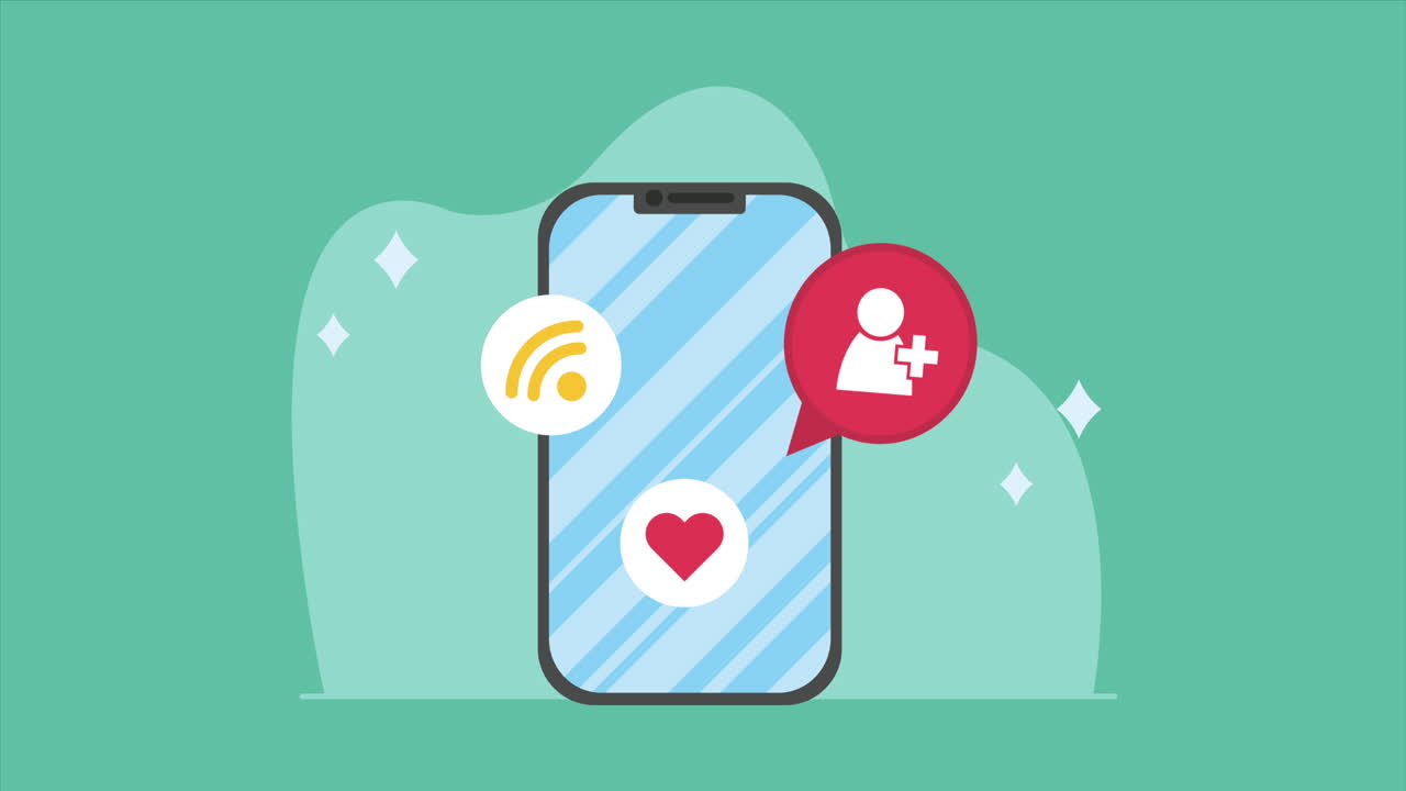 스마트폰 기기 기술 가 애니메이션