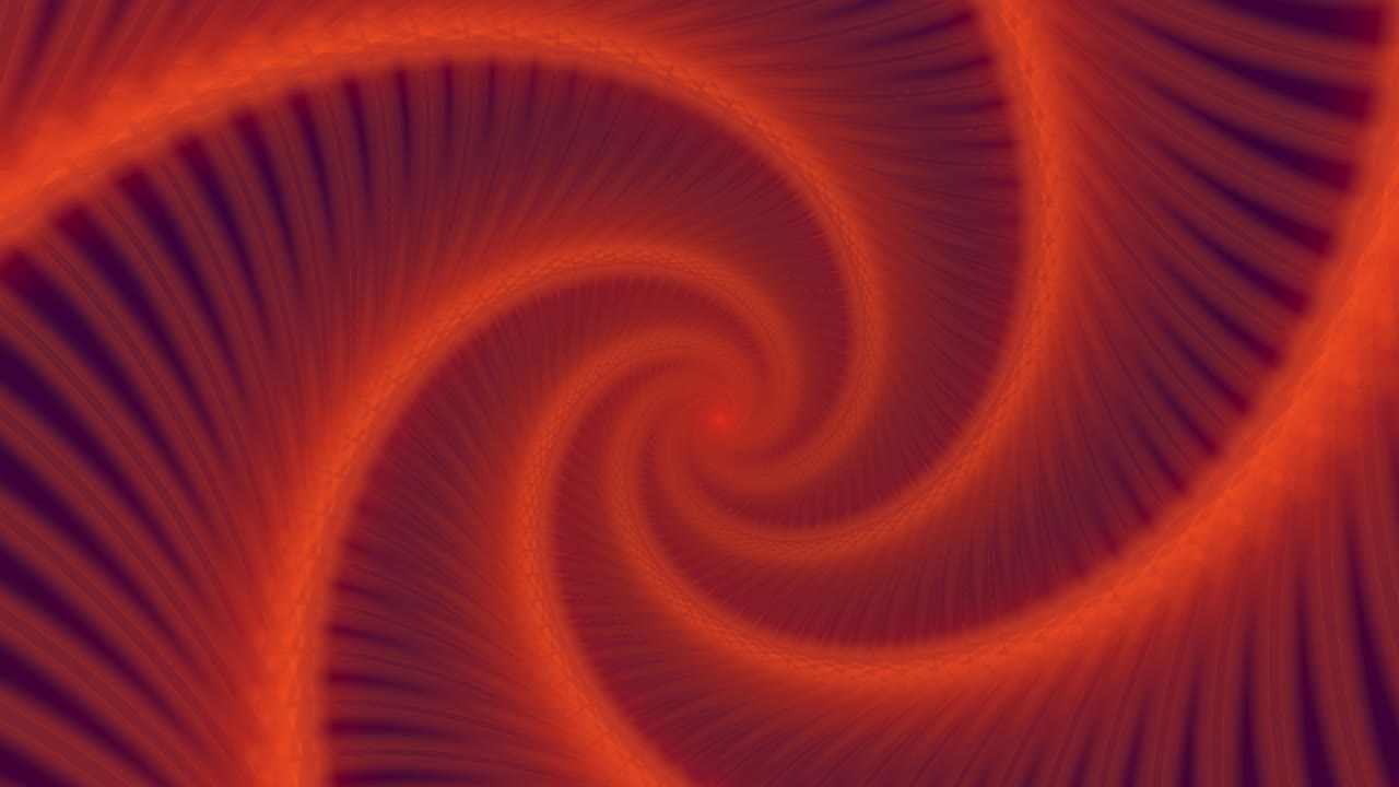 Loopable abstract digital neon geometric tunnel background. 4K futuristic sparkling animation pattern that moves forward with dark blue and red colors. Technology and cyber concept with copy space