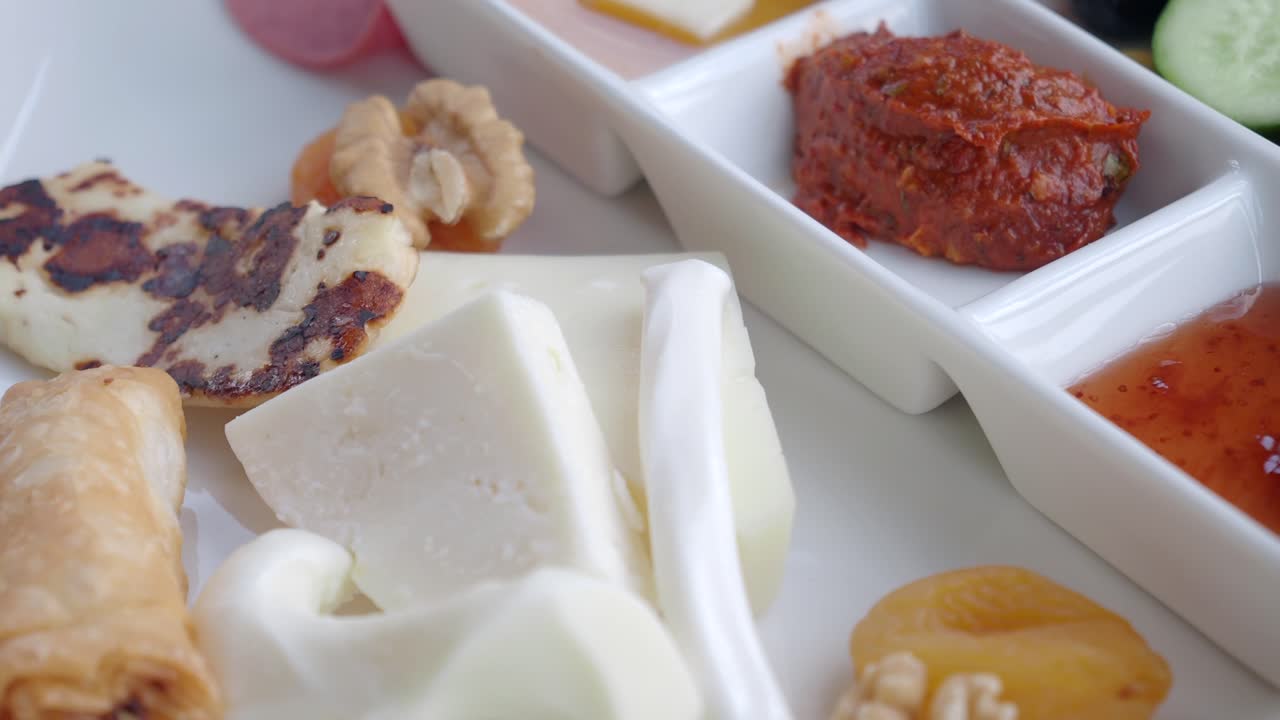 터키식 아침식사 접시