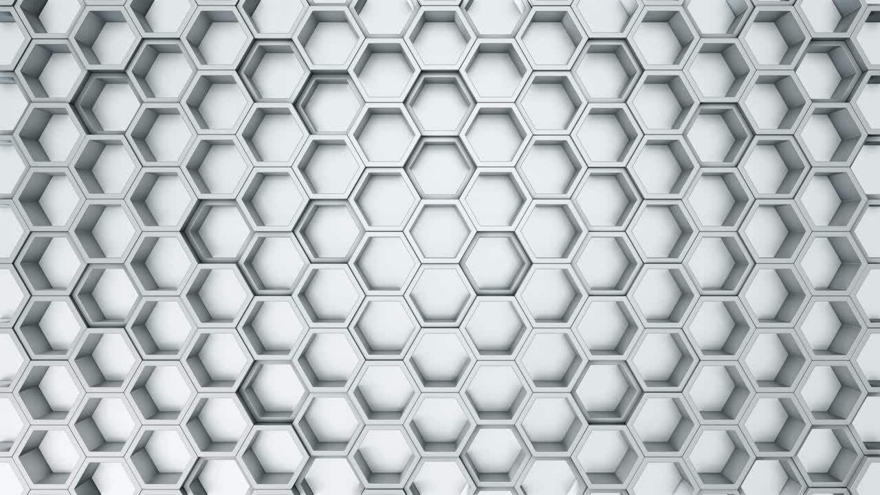 abstracto de vídeo en bucle de renderización 3d