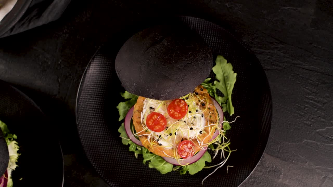 hamburguesas de verduras a la parrilla