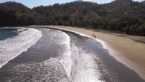 aerial drone footage near hotel punta islita in costa rica