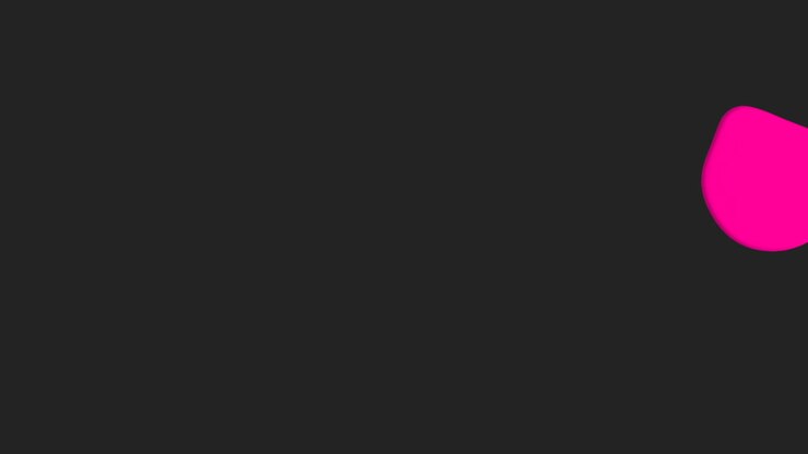 Animation motion abstract red liquid spots black splash background 1