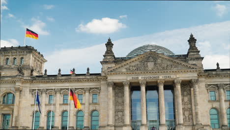 the bundestag in berlin on a clear spring day 02