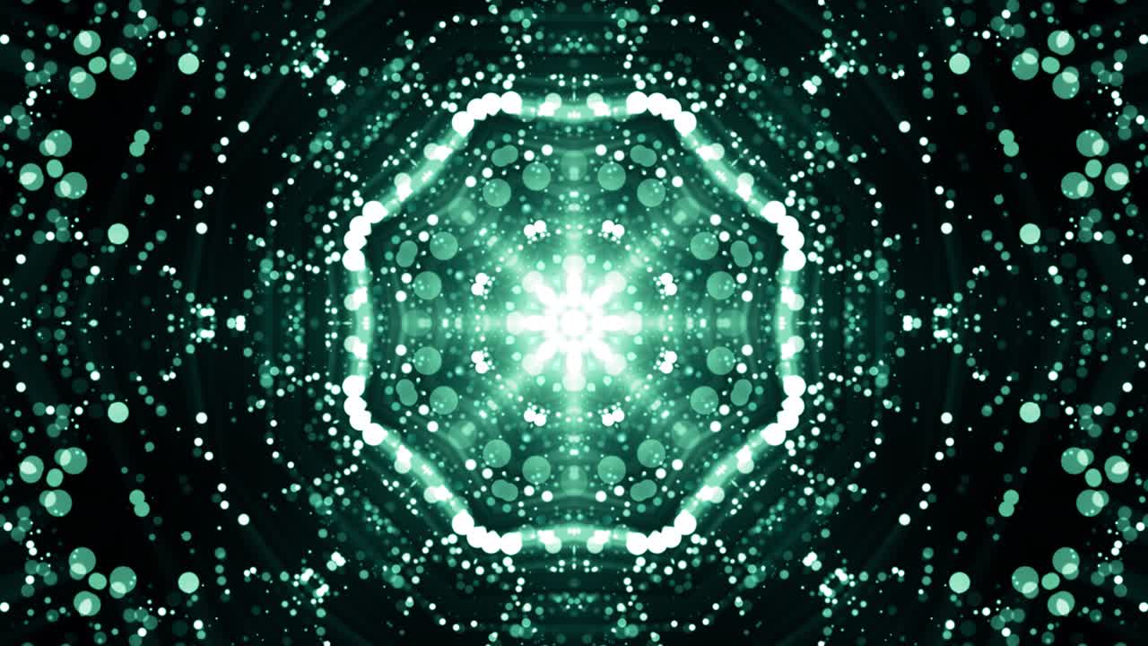 partículas de polvo abstracto luz bokeh títulos de movimiento bucle de fondo cinematográfico