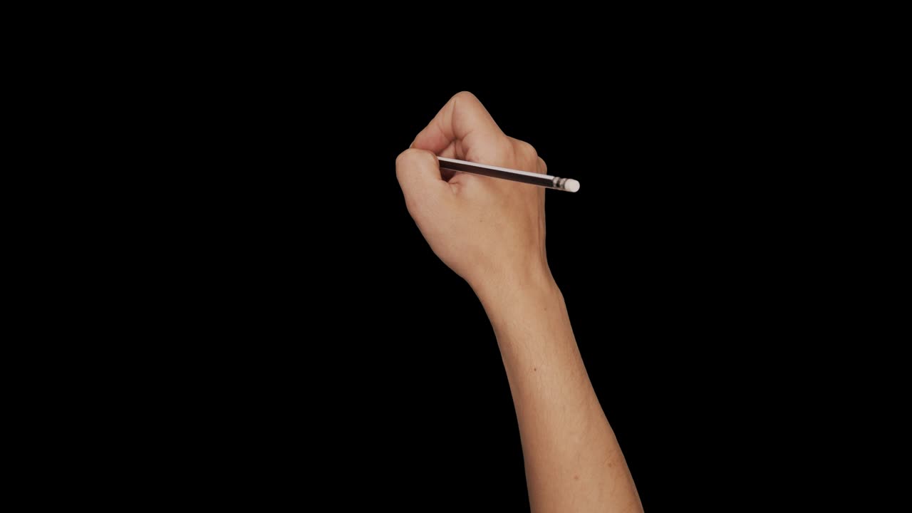 hombre con la mano desnuda, gestos, lápiz, escritura con pluma, firma con ploma, sello, goma de borrar