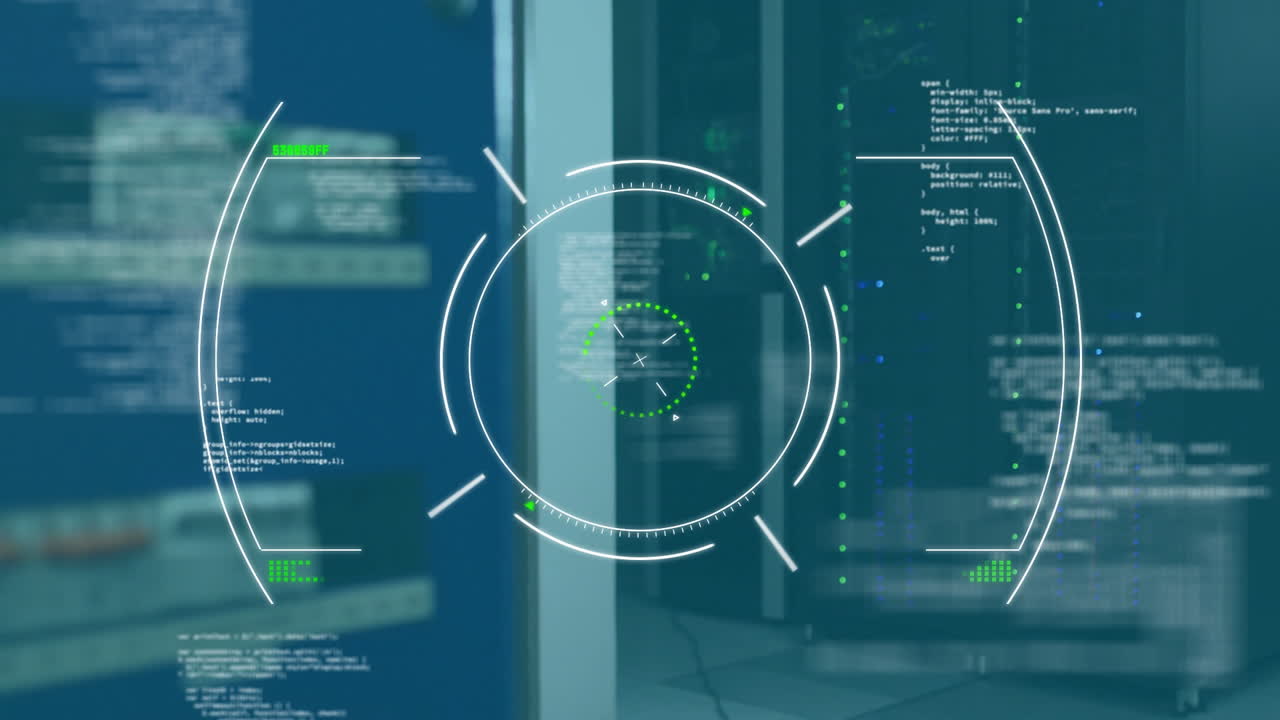 서버  ⁇ 에서 데이터 처리와 함께 범위 스캐닝의 애니메이션