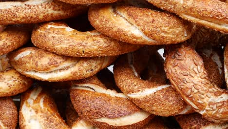 pile of turkish simit