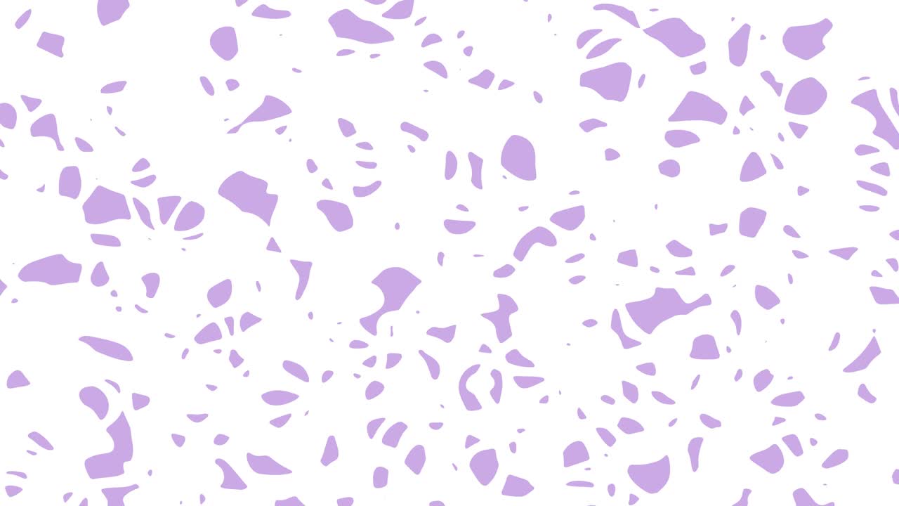 색 배경에 파란색 모핑 모양의 추상적인 애니메이션, 원활한 루프 애니메이션 배경, 벽지.