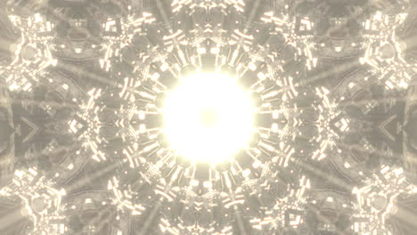 abstract kaleidoscope animated pattern