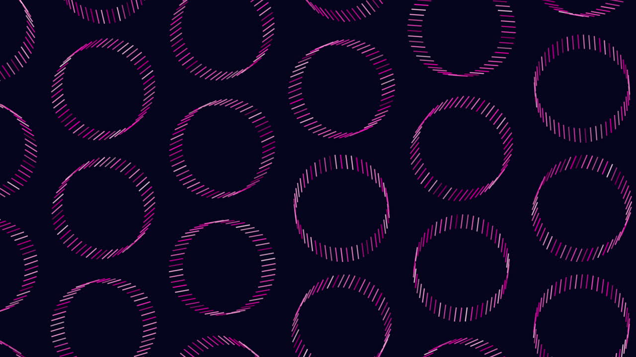 A mesmerizing array of green circles on a black backdrop forms a spiraling pattern, seeming to converge toward the center. Each free-floating circle creates a dynamic and captivating visual effect