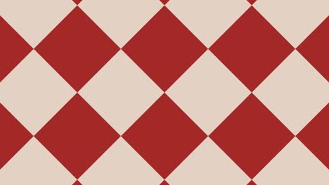 abstract bewegend patroon met veelkleurige geometrische vormen. naadloze geometrische achtergrond met verschillende dynamische tegels. motion graphic achtergrond in een vlak ontwerp met geometrische elementen