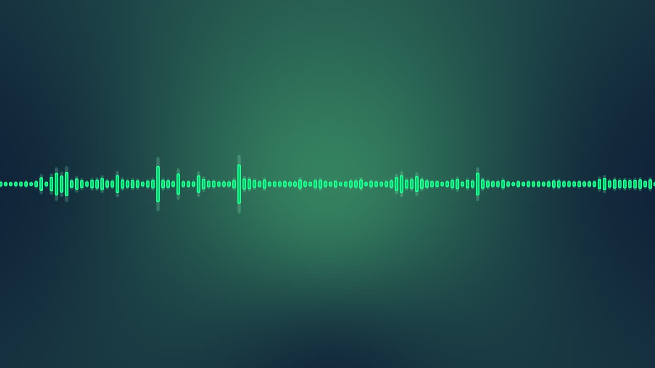 4k 3d audio wave or frequency sound wave equalizer technology audio recorders technology circle