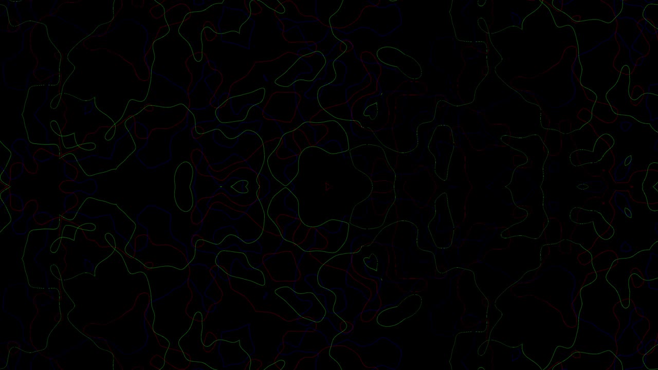 Hypnotism. Hypnosis. Kaleidoscopic looping