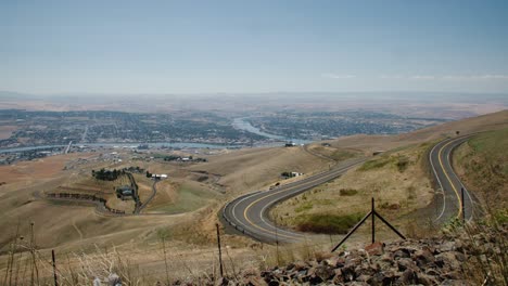 confluencia del río snake y el río clearwater, idaho