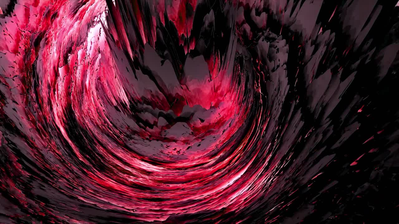 Abstract Red Swirl