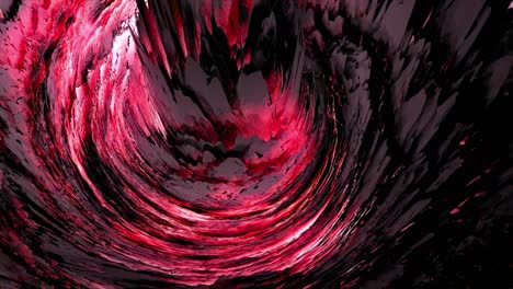 abstract red swirl