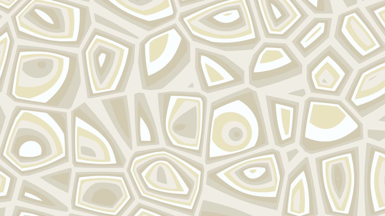 Abstract animation of moving gray geometrical shapes. Seamless animated background, wallpaper.