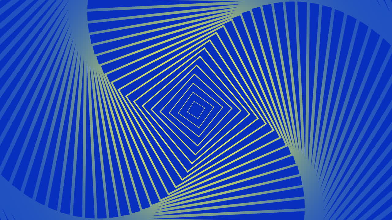 motif de carrés et de lignes rétro fractal dans le vertige