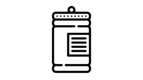 honey line motion graphic