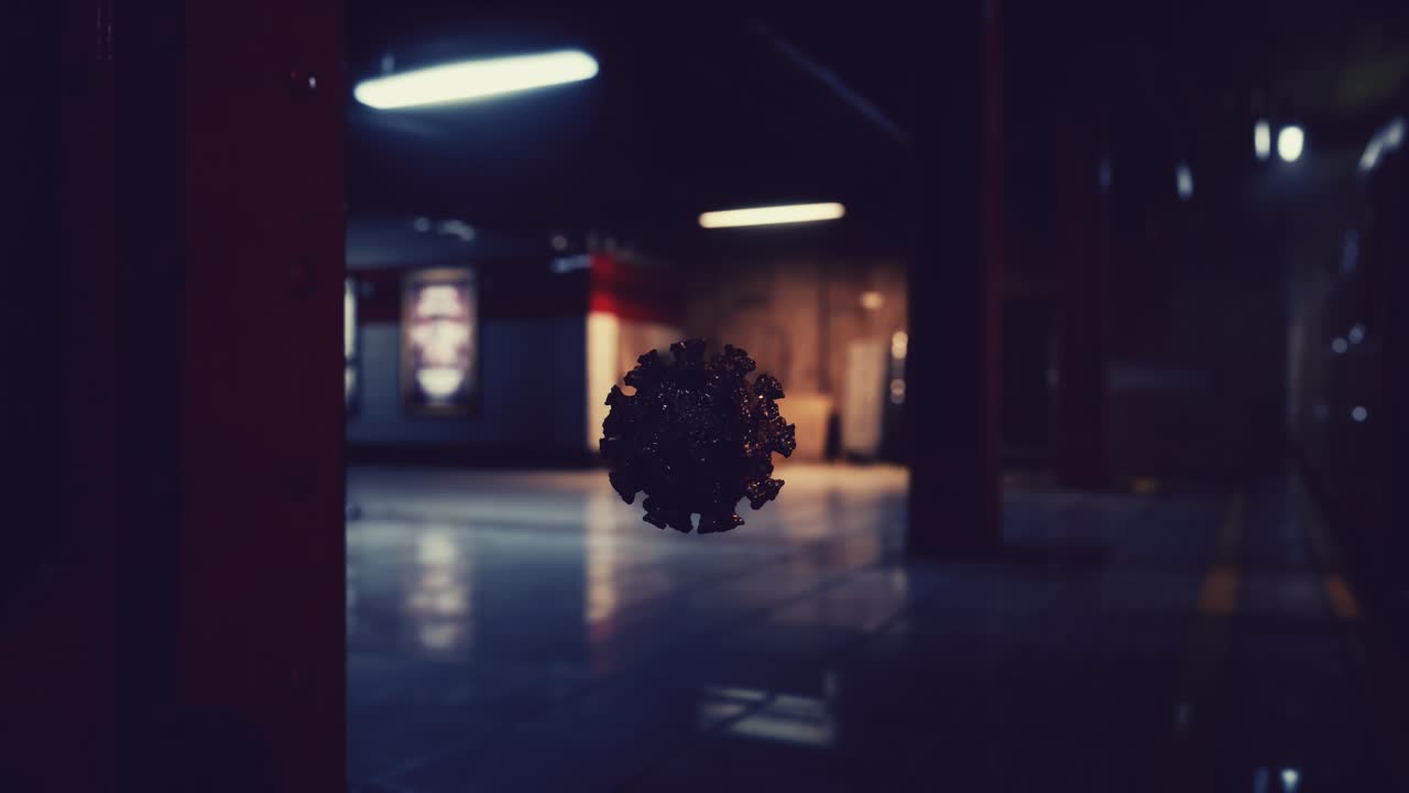 epidemia de coronavirus covid-19 metro en el metro