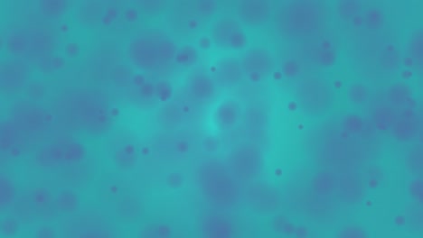 fondo de burbujas azules con una sensación de arte abstracto borroso