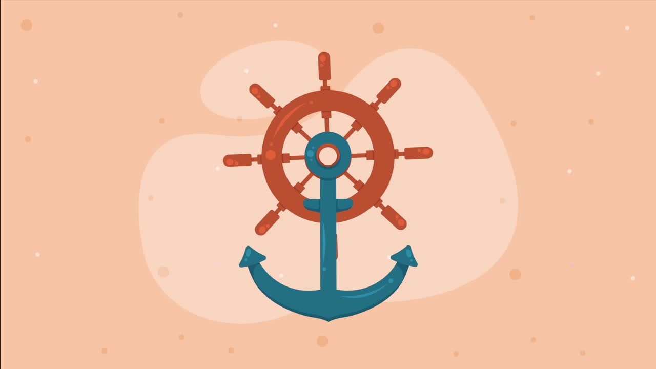 선박 커 클래식 해양 애니메이션