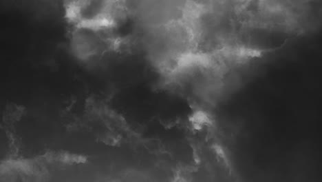 tormenta, pradera nubes de tormenta relámpago dramático