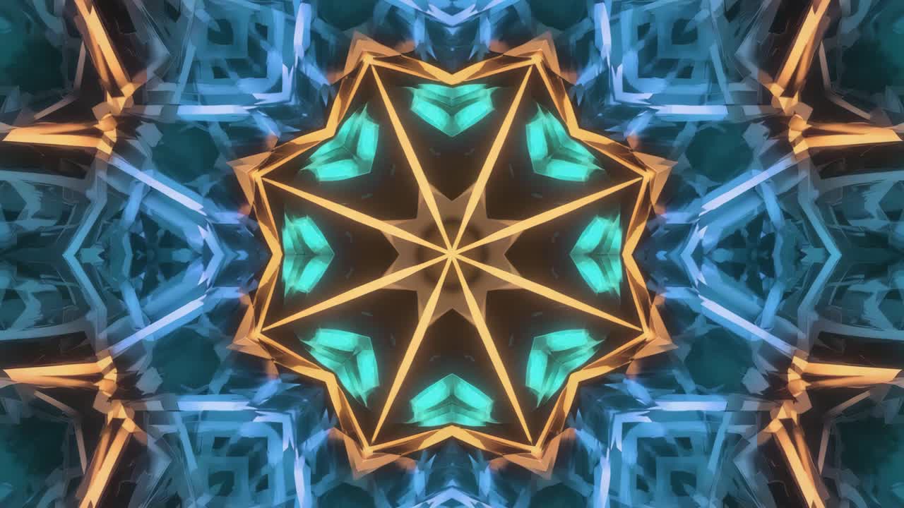 추상적인 칼레도스코프 패턴