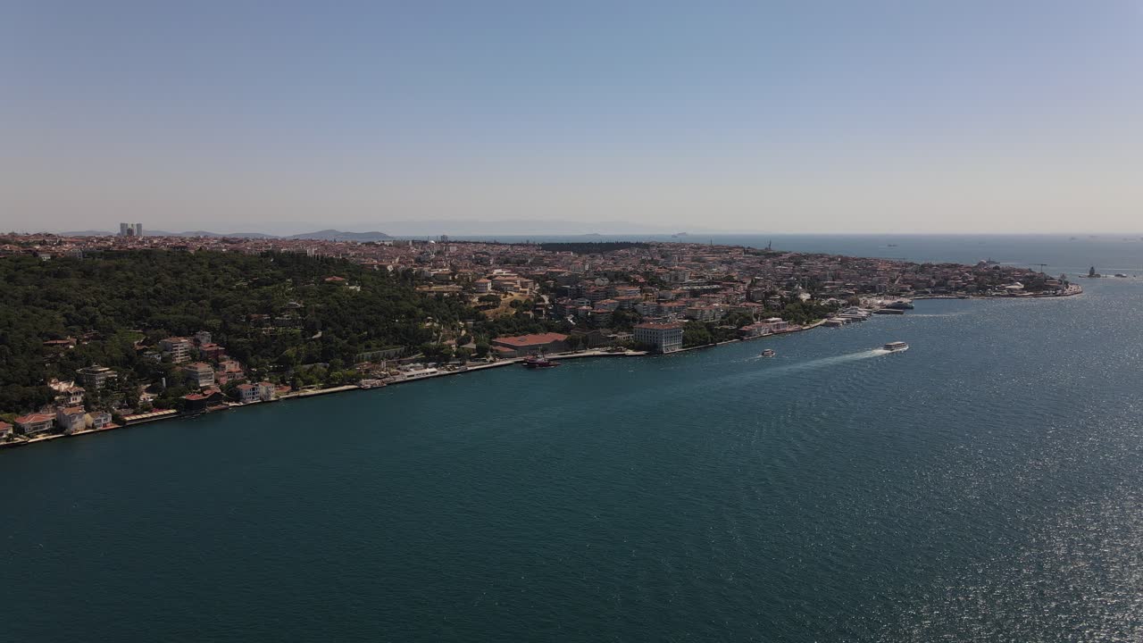 bósforo estambul vista aérea drone 2