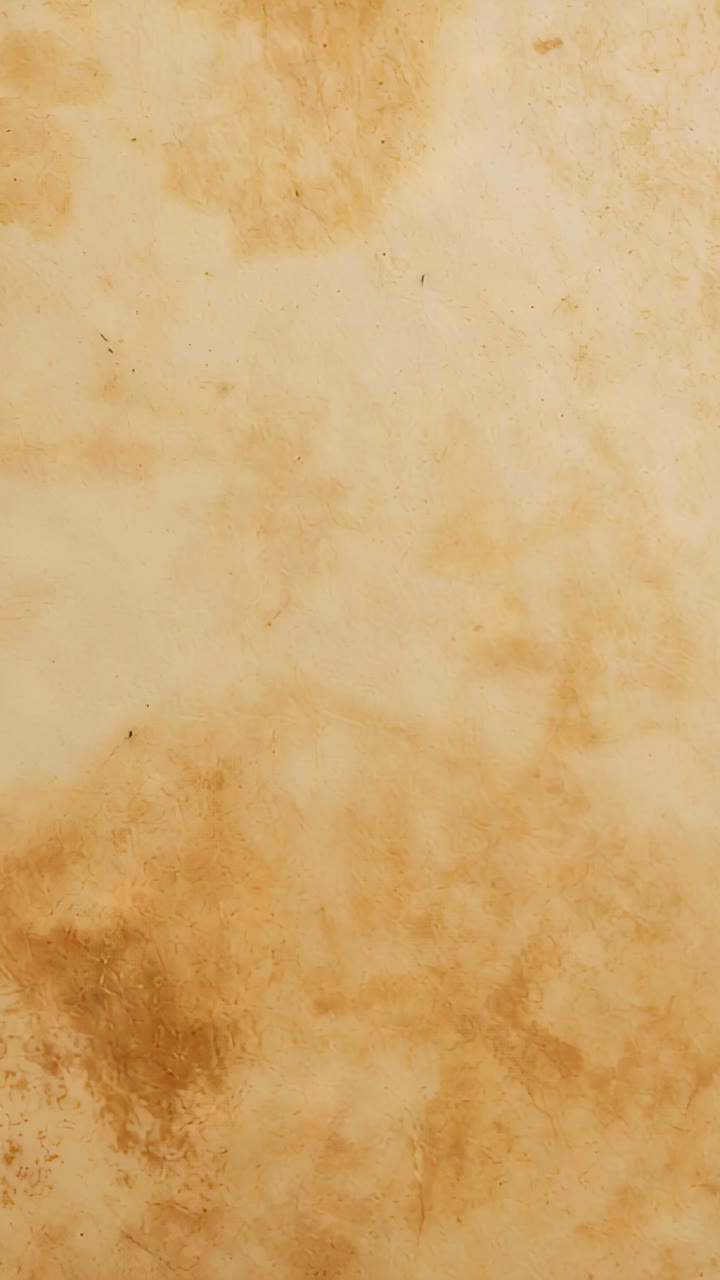 Vertical video: Showing plaster changing with light shift up close, with brown stains, tiny specks