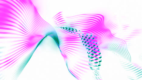 líneas abstractas rosadas y azules