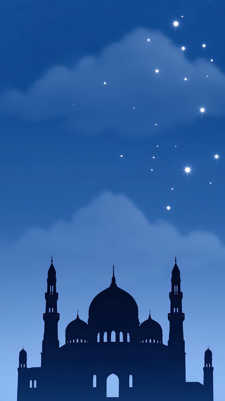 Eid al-Adha Moschea Sfondo islamico 4K