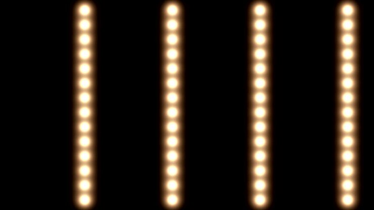 VJ, luci per eventi, concerto, video musicali LED, spettacolo, festa, ballo, loop neon.