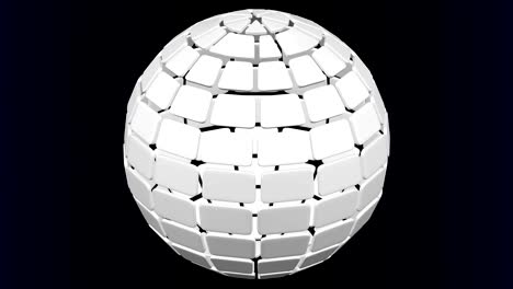 abstarct background - sphere of plate turn around.