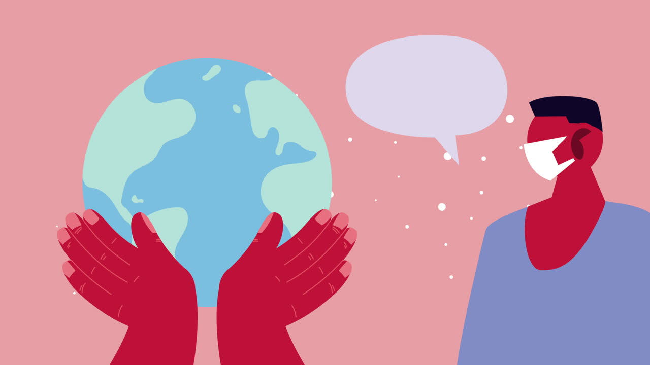 covid-19에 대한 함께 싸우기 캠페인