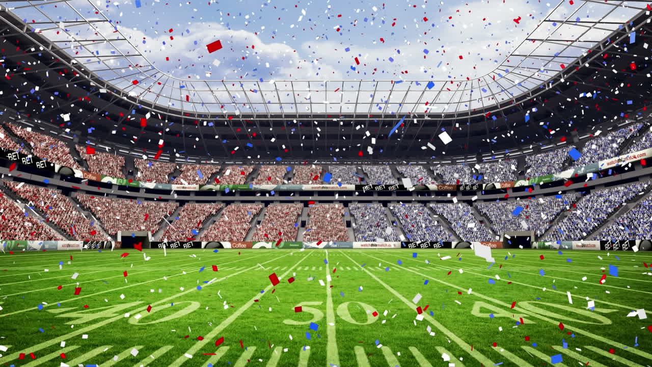 animación de la red de conexiones a través de la red