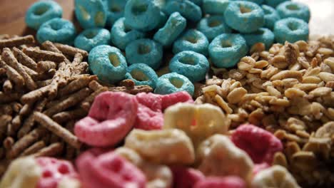 various breakfast cereals 4k