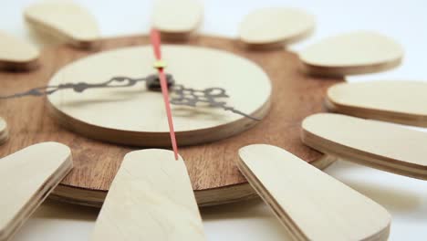 wooden plywood wall clock-2