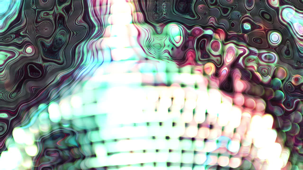 discoteca de discoteca girando con efectos de luz