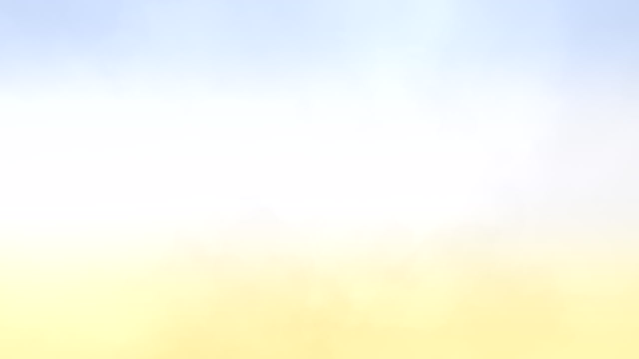 구름과 함께 흐릿한 일몰 꿈꾸는 전망