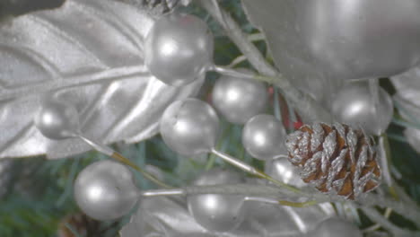 Close-up-christmas-tree-decoration