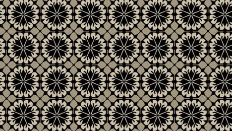 loop video of decorative tile pattern design