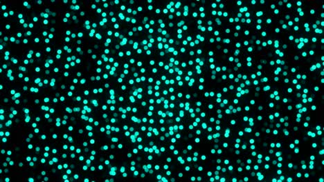 luces de bokeh azulado