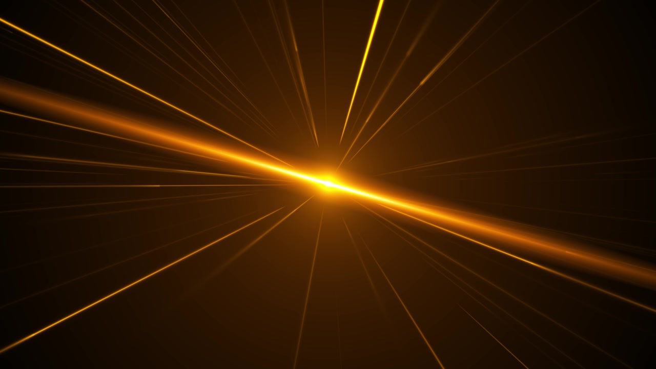 Orange gold light burst background sweeping flare fast rays and warm cinematic glow for energy