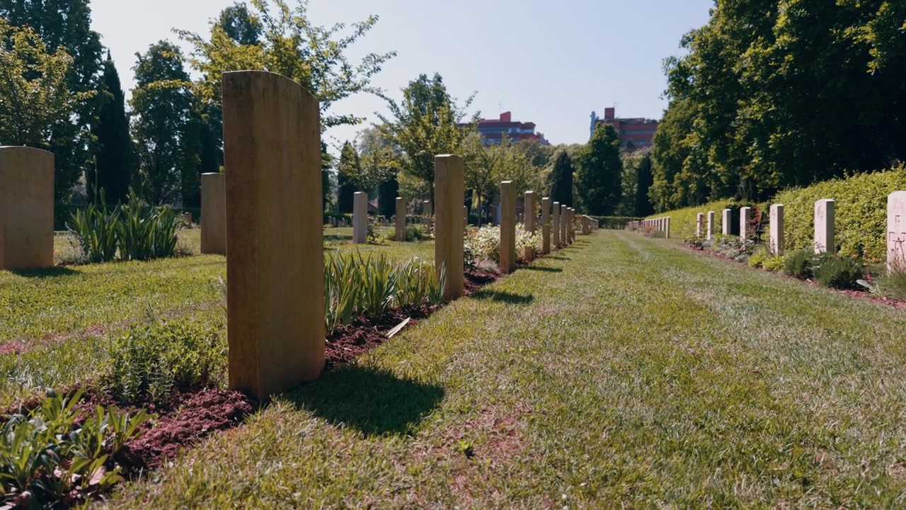 Cimitero di soldati caduti in guerra